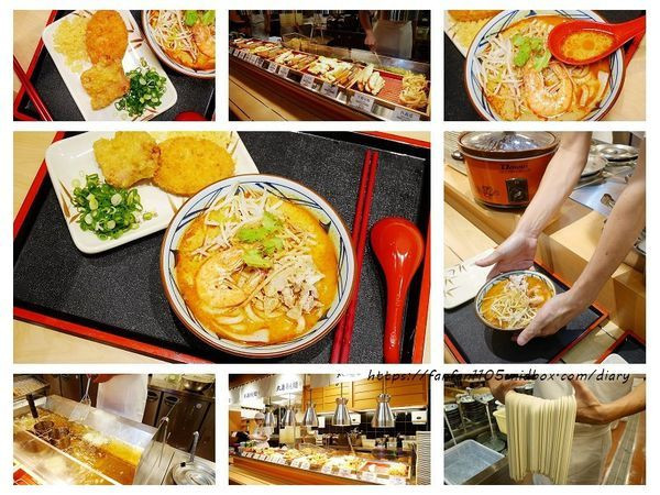 全球最大日式連鎖烏龍麵店【丸亀製麵】#手作烏龍麵 #海鮮叻沙湯麵 #炸天婦羅 #平價美食 #台北美食 #松菸