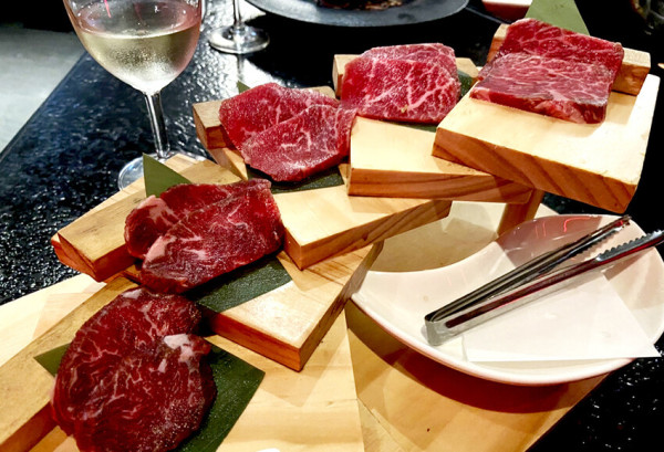 [台北-松山] 藝奇岩板燒期間限定鮪魚套餐VS極黑黑牛盛合