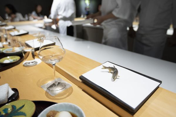 牡丹天ぷら - 香魚表示：每位客人都拿我當封面照，覺得無奈