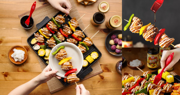 真的芭比Q了！強強聯名「起家雞X金蘭」蜜汁醬刷炸雞，讓一樣的中秋，帶給你不一樣的滋味。