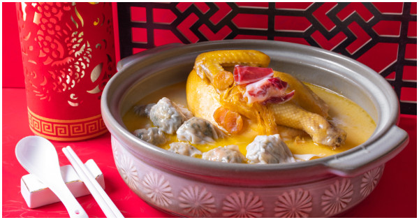 台中李方艾美酒店2025開運年菜登場！六道佳餚寓意滿滿迎新年。