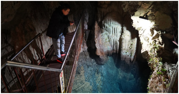 日本最大水下鍾乳洞！複合式大分景點「稻積水中鍾乳洞」，還有昭和懷舊場景、昇龍大觀音。