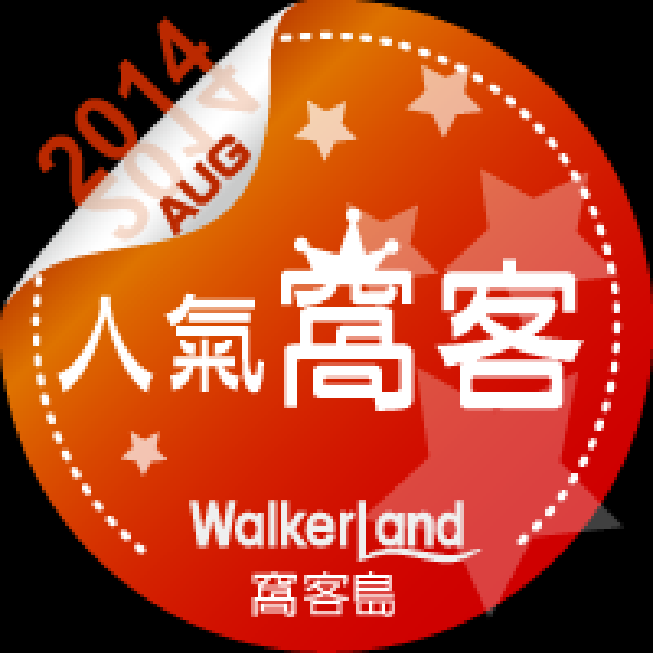 WalkerLand窩客島 八月份首頁人氣窩客 出爐！