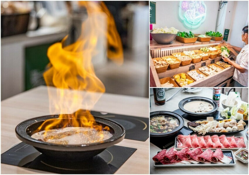 桃園市中壢區狂一鍋中壢中山東店｜網路票選10大必吃台式火鍋！功夫排骨酥鍋香到入骨，狂銷200座101，超狂超過45種食材自