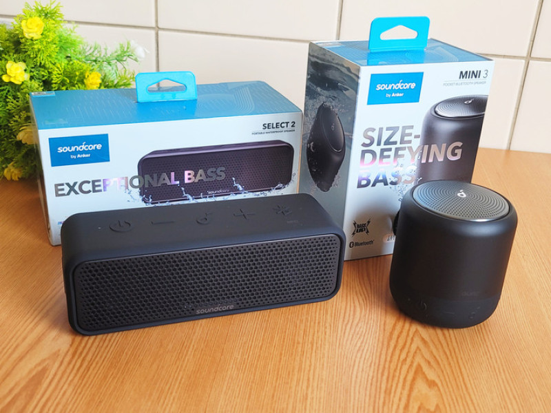 【3C 喇叭】Anker Soundcore Mini 3 / Select 2 /雙開箱：暢快音量、便攜輕量化 / 防水藍牙喇叭絕佳選擇