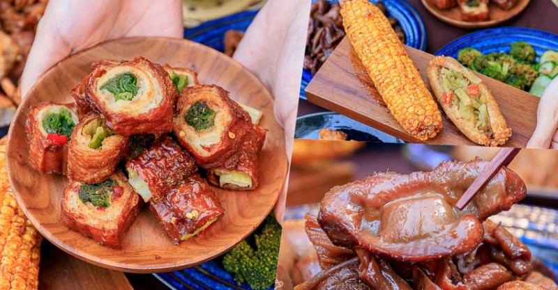 健美先生激炸滷味，先滷後炸最對味！老饕必吃冠軍大腸頭，還有南部超夯「天梯」與「口香糖」！