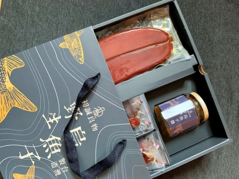 年節烏魚子禮盒推薦－初誠良物，口齒留香永遠難忘，烏魚子絕對高品質，即食系野生烏魚子嚴選禮盒！