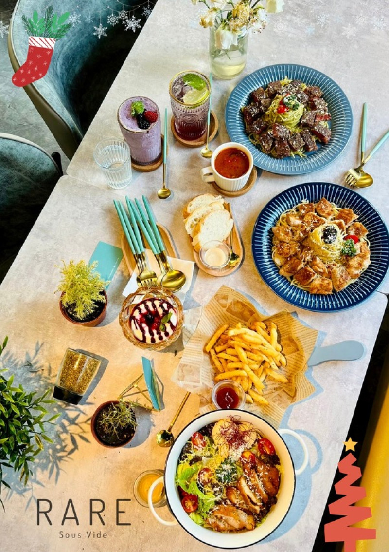 RARE｜Sous Vide Restaurant| 台中西屯區的【RARE 芮珥｜逢甲店】是逢甲商圈的人氣的義大利麵#rarebeauty#rare#rareitem#rarest#shorts