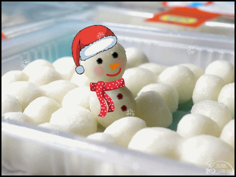 雪人造型的韓式炒年糕x，牛骨慢火細熬的雪濃湯x，告白餐桌 冷凍料理包，10分鐘快速上桌！