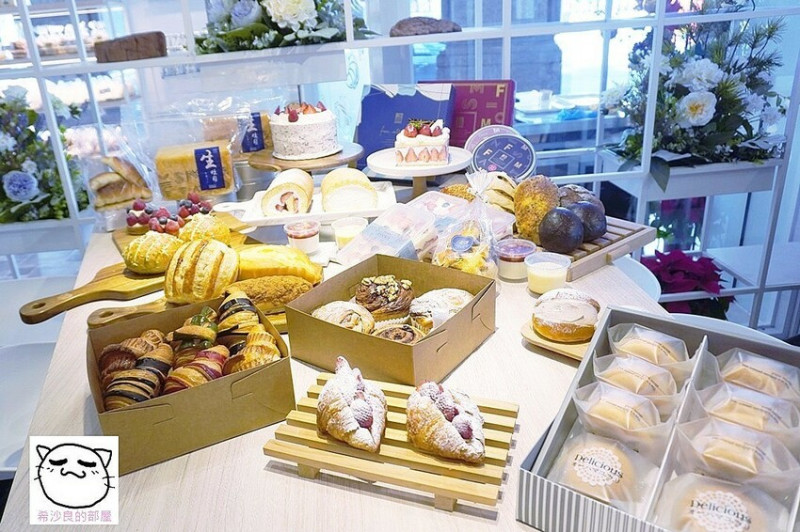 中和麵包蛋糕．台中人氣複合式烘焙名店景安新開店──馥漫麵包花園