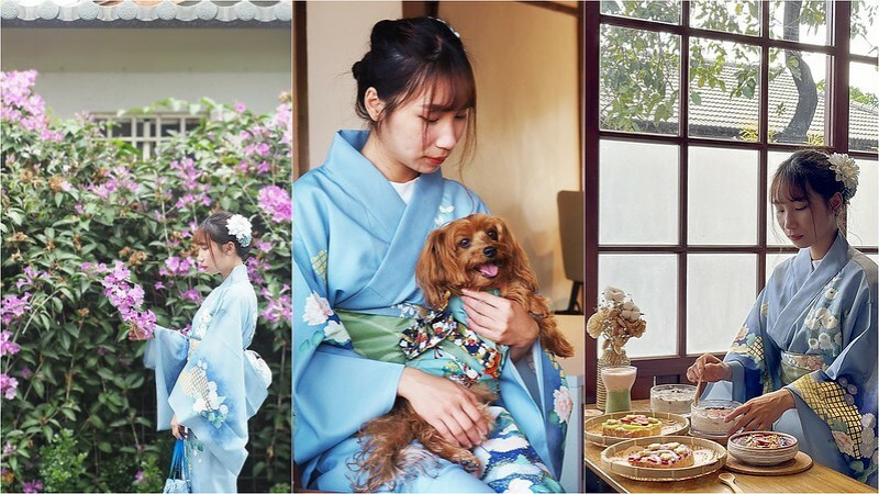 屏東必玩：勝利星村穿和服偽出國！【好運水水 Fruity Charm】和服浴衣體驗 屏東在地水果甜點輕食｜和服婚紗外拍｜可用五倍券、屏東券、藝放券｜屏東景點 屏東和服租借