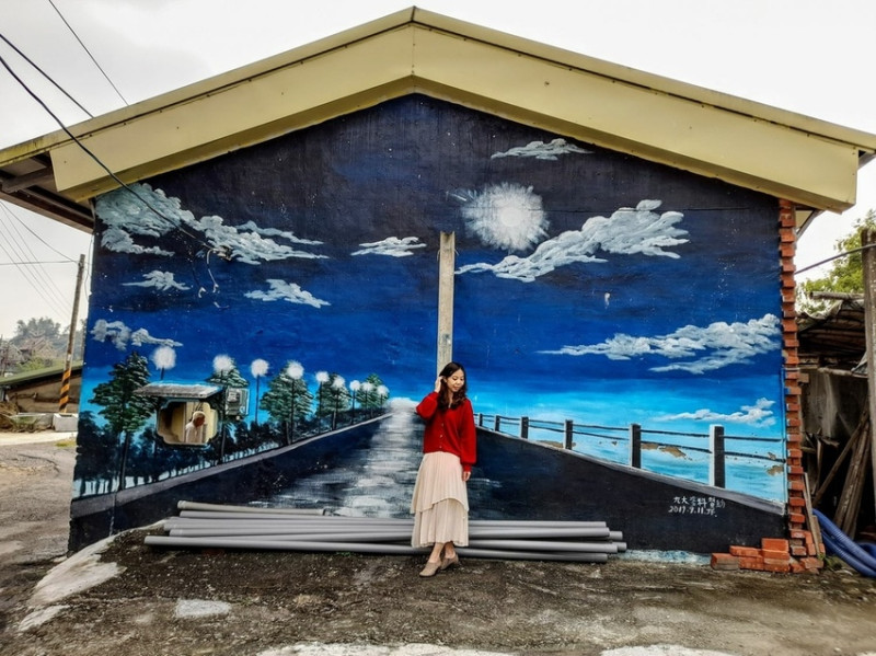 【旅遊】台南關廟這家小7不一樣！新光社區拍彩繪、賞關廟麵曬日光浴、土雞料理Q彈有勁