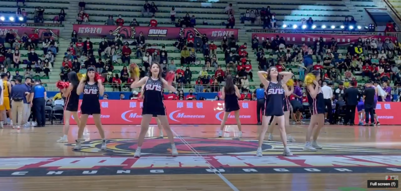 2022.1.1. 台中葳格太陽啦啦隊~  台中葳格太陽 vs 新北中信特攻 