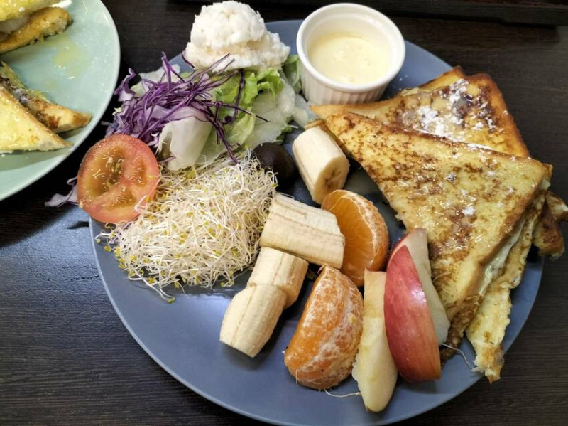 蛋香濃郁的法國吐司-嘉義小飛象早午餐