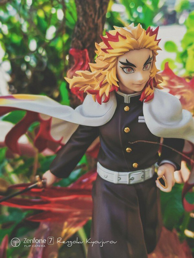 動漫周邊收藏．MH 代理版 G.E.M. 鬼滅之刃．炎柱．煉獄杏壽郎．心を燃やせ！！