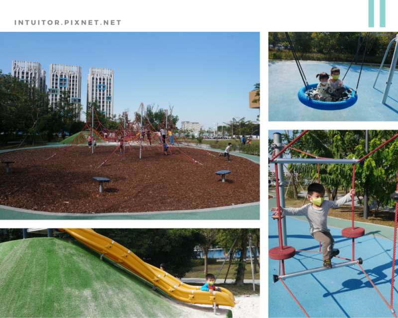 台南圖書館總館～閱之森公園遊戲場｜台南玩沙