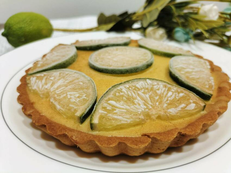 霸氣的芋泥花在這裡-里歐派手作宅配甜派