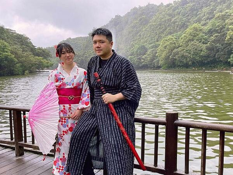 宜蘭三星│宜蘭長埤湖精靈村：宜蘭新景點一日遊，穿和服體驗偽出國、牧草餵食可愛動物園、湖邊享用飲料茶點蛋糕│IG網美和服體驗偽出國、羊駝、梅花鹿、跳跳羊、迷你毛驢【網美景點】【親子景點】