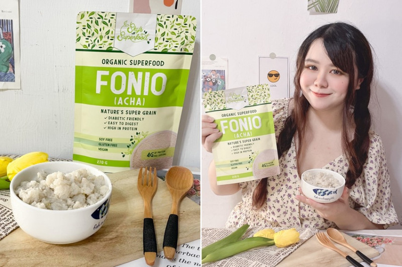 【好米推薦】超級食物-福尼奧米～低卡低脂低GI天然穀物～健康營養料理分享、健身族必買美食～