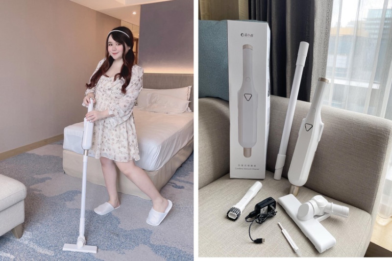 【無線吸塵器開箱】日本富力森FURIMORI輕量超吸力兩用無線吸塵器～居家必備打掃神器～