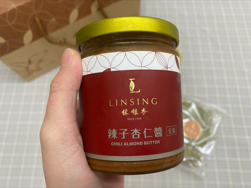 杏仁醬推薦林銀杏杏仁醬，杏仁香濃郁拌麵好好吃！