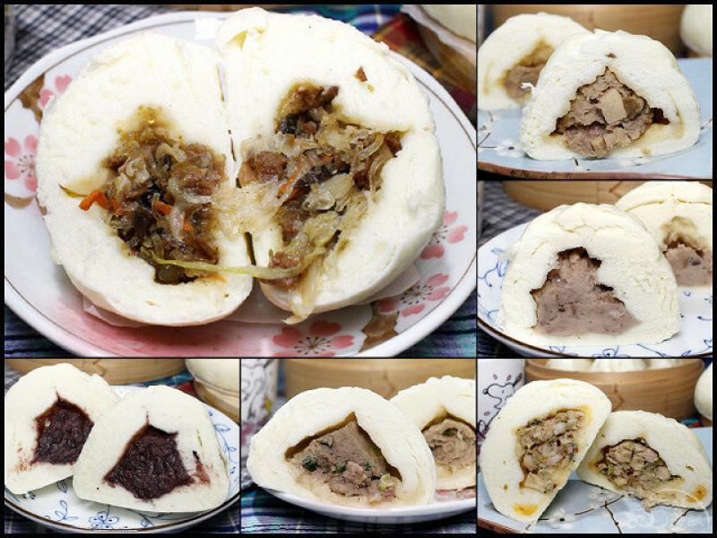 【宅配冷凍包子】蒸屋～台灣水蒸包專⾨店，麵皮彈嫩，三顆小量袋裝，適合小家庭！