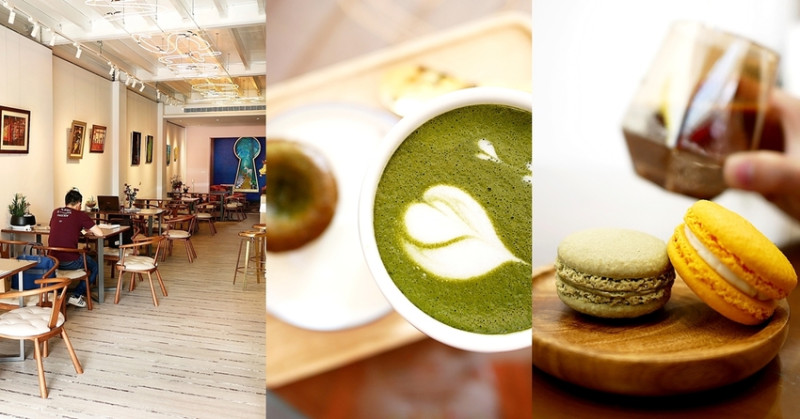 NorthStarCafe北極星咖啡館-台中結合藝廊的歐風咖啡館，天空走廊走出就能看到絕美夕陽，大人味抹茶甜點濃郁回甘，低消超平價還不限時可以待整天~