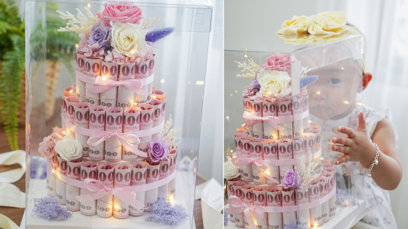 安安手作｜媽媽收到眼睛都發亮/不一樣的母親節蛋糕/做法超簡單一次就上手/有錢花蛋糕