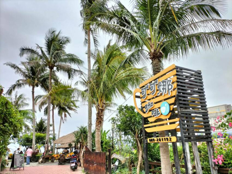 一秒飛到南洋風-台東可可娜海景景觀咖啡廳