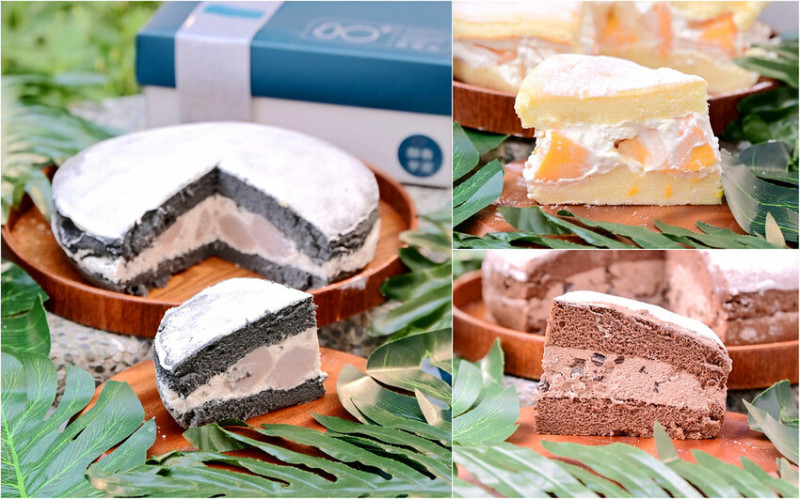 台中新開幕彌月蛋糕只要65折超划算 芒果時光新鮮芒果多又大塊 時尚黑芋泥必吃/根號拾手作波士頓派