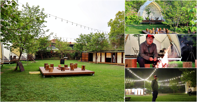 新竹豪華露營｜蟬說：霧繞Woo Rao免裝備一泊三食懶人露營，一卡皮箱即可入住｜2022新開幕 - 馬克的足跡
