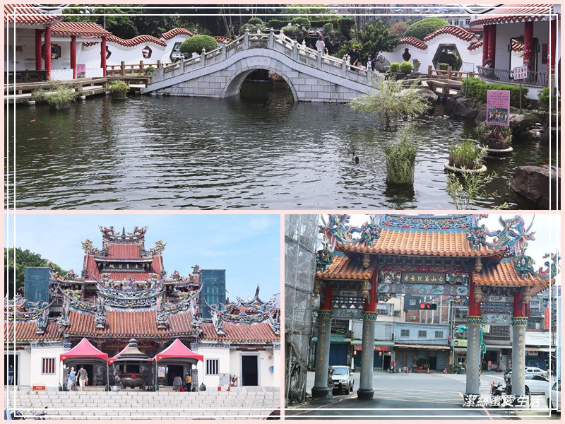 壽山巖觀音寺-桃園龜山/清幽小橋流水.台灣百年寺廟初春可賞櫻