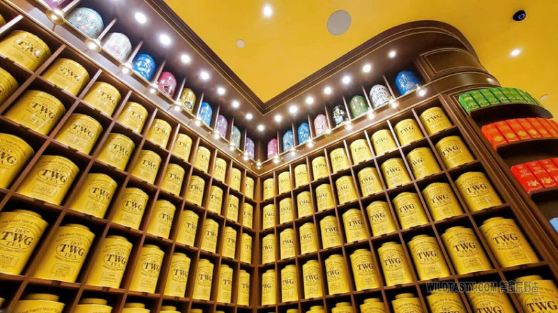 TWG Tea Taiwan沙龍及精品店 | 台北101貴婦下午茶 | 在金光閃閃的奢華環境裡享受一個不限時地悠閒下午時光