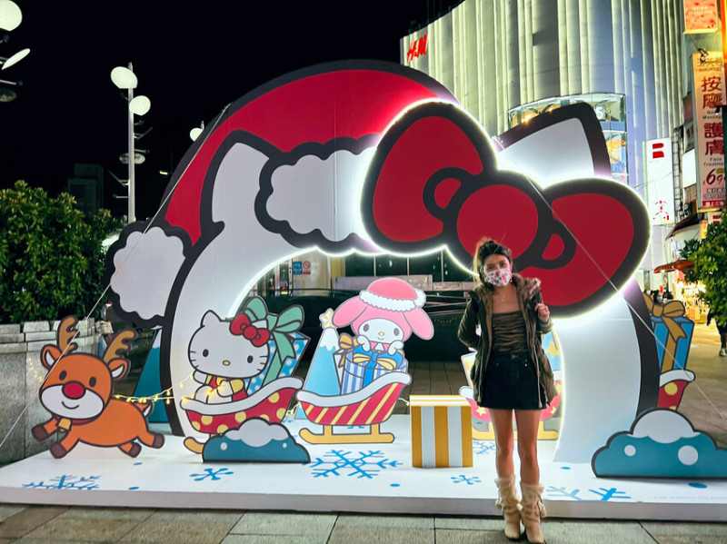 西門町步行街～日本的三麗歐陪你過聖誕節