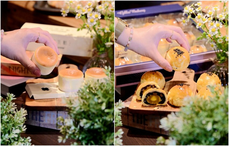 台中中秋節蛋黃酥金黃酥香超夠味 冰火方度乳酪蛋糕三種吃法必買_吉爾斯手作烘焙