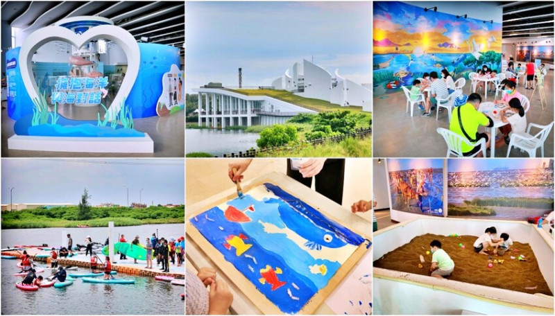 暑假強推2022夏令活動！彰化景點彰化縣自然生態教育中心，擁抱海洋‧與海對話特展～親子闖關.DIY藝術創作，