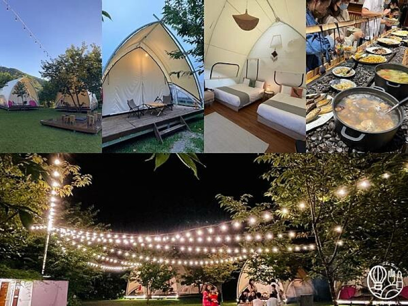 【蟬說：霧繞WooRao】新竹住宿推薦｜一泊二食 在蟲鳴鳥叫聲中甦醒的豪華露營體驗