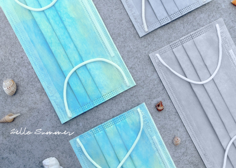 耳朵不痛口罩必買推薦！福德好罩推出三款夏日清爽新色平面款