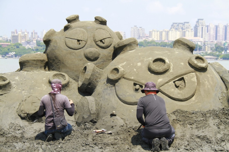 八里「消失的病毒」 漲退潮間消失