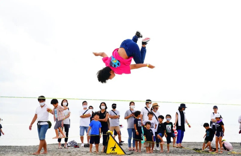 日本最大的沙灘運動節