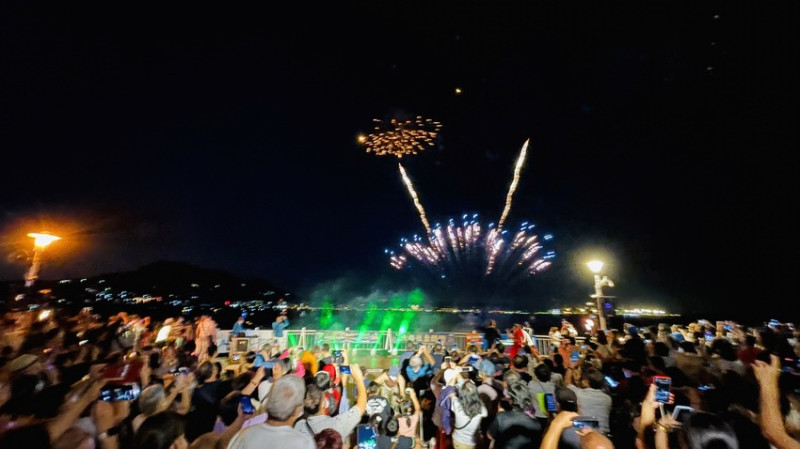 淡水佳節慶九九 月亮煙火饗宴