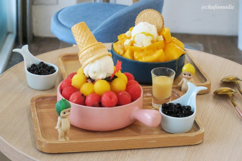 【嘉義美食】SNO絲諾冰屋 - 嘉義冰店熱門網美打卡水果冰~新鮮水果雪花冰搭配可愛的配料！視覺味覺的雙重享受