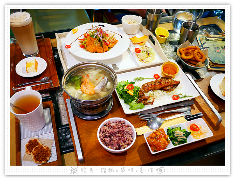 [高雄食記] 慢活的普普‧森林咖啡~高雄庭園餐廳、寵物友善餐廳推薦！新興區簡餐義大利麵！低消只要100元！備有包廂歡迎包場！