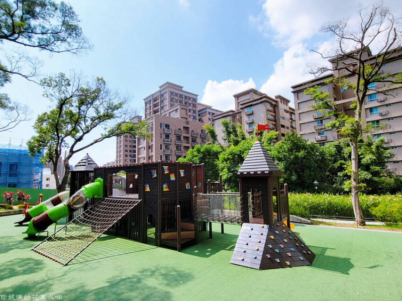 【桃園市桃園區】桃園親子景點｜大有梯田生態公園｜全齡化森林挑戰區遊戲場