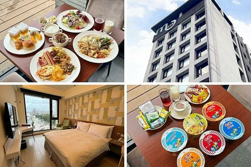 ＋（中壢旅館）沐楓商旅～一住就愛上超舒適飯店！點心吧泡麵、餅乾、飲料吃到爽～來沐楓吃飽睡飽超幸福！