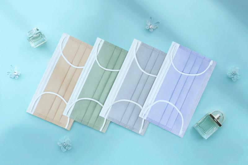 輕奢夢幻質感爆棚！福德好罩精選４款輕莫蘭迪色系平面口罩