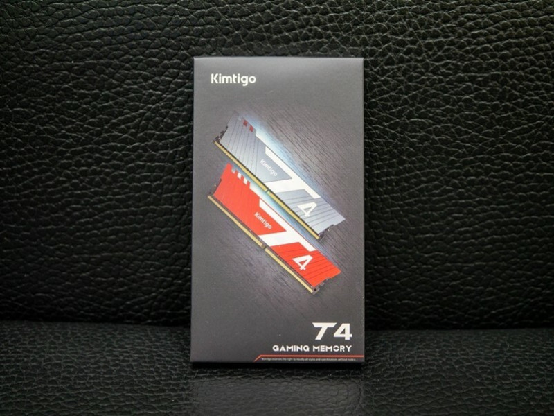 【開箱】金泰克Kimtigo速虎T4 DDR4-3600MHz電競記憶體，效能至上XMP內建超頻設定！
