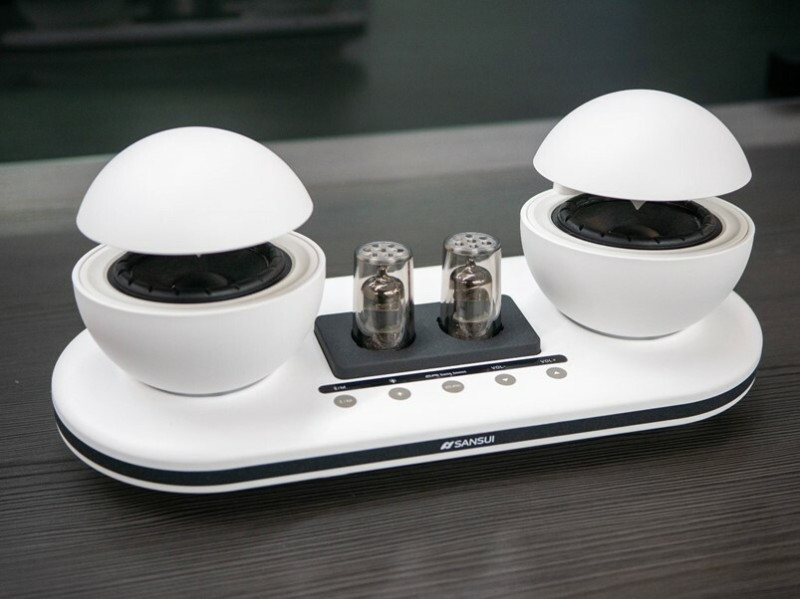 【開箱】SANSUI山水 360°全音域真空管藍芽音響SS-36，擁有環繞音效的HI-FI音質全音域喇叭！