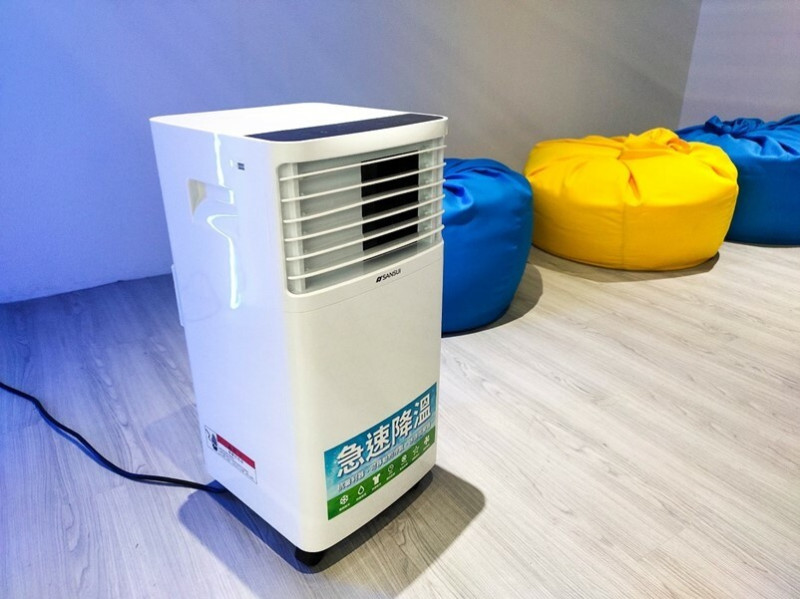 【開箱】SANSUI山水 WIFI智能清淨除濕移動式空調SWA-7900，支援google音箱的移動式冷氣，除溼乾衣更方便