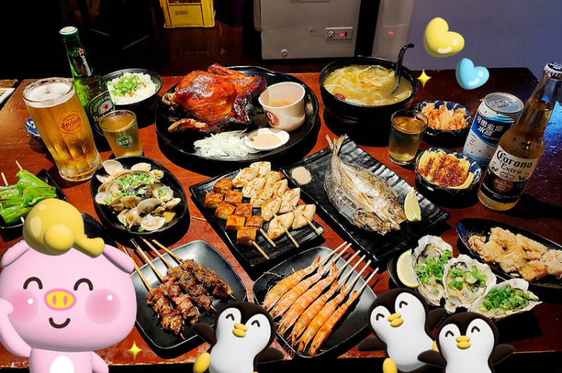 士林美食.雞老闆桶仔雞(士林店)串燒居酒屋|壽星送桶仔雞!滿額送桶仔雞!學生吃雞75折!